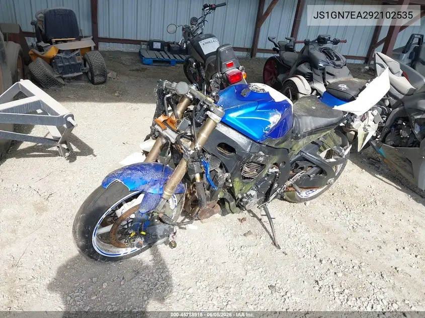 2009 Suzuki Gsx-R600 VIN: JS1GN7EA292102535 Lot: 45288918