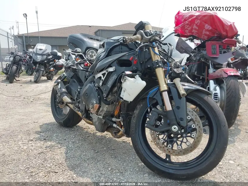 2009 Suzuki Gsx-R1000 VIN: JS1GT78AX92102798 Lot: 45613741