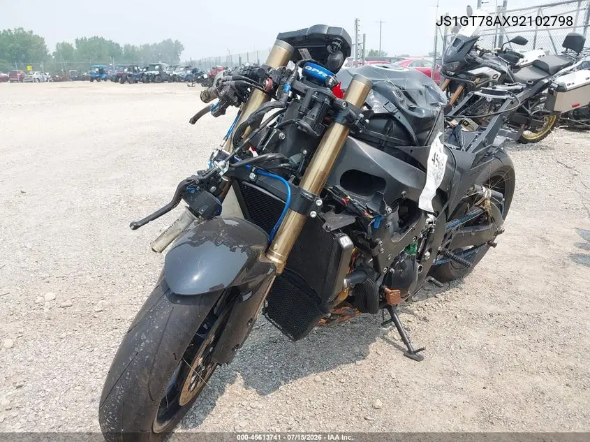 2009 Suzuki Gsx-R1000 VIN: JS1GT78AX92102798 Lot: 45613741