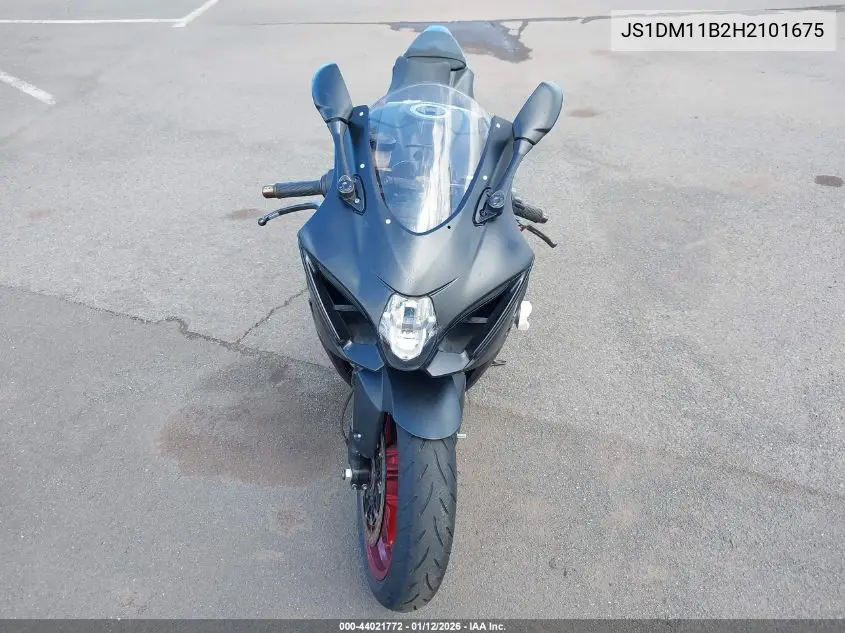 2017 Suzuki Gsx-R1000 VIN: JS1DM11B2H2101675 Lot: 44021772