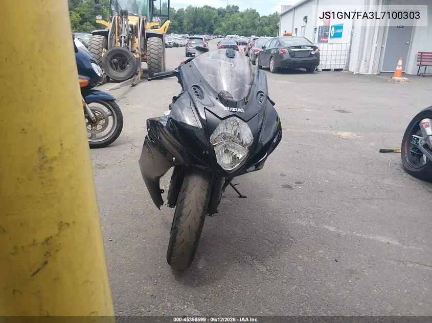 2020 Suzuki Gsx-R600 VIN: JS1GN7FA3L7100303 Lot: 45358599
