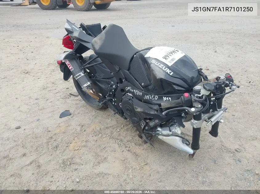 2024 Suzuki Gsx-R600 VIN: JS1GN7FA1R7101250 Lot: 45466168