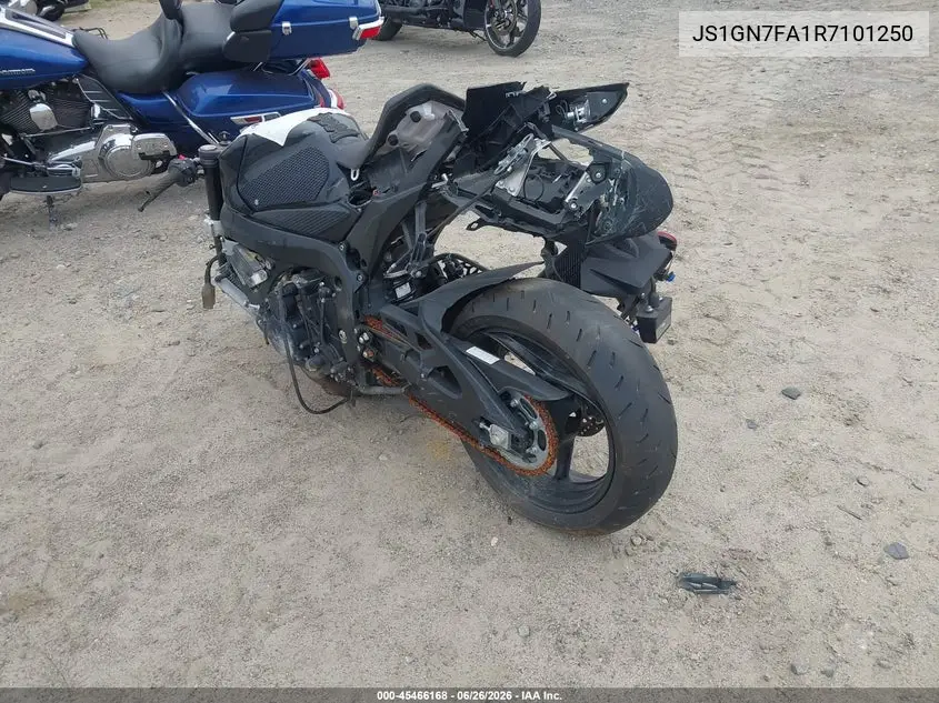 2024 Suzuki Gsx-R600 VIN: JS1GN7FA1R7101250 Lot: 45466168