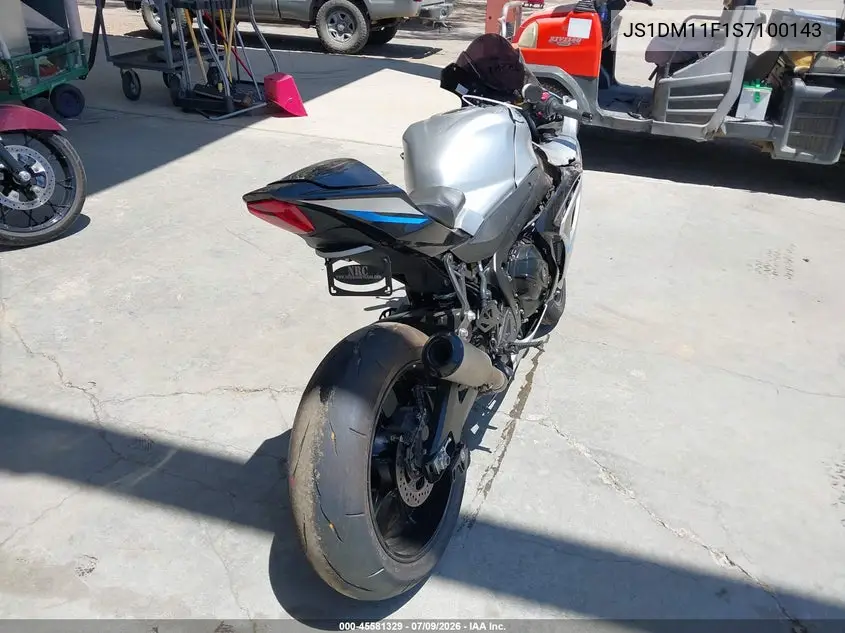 2025 Suzuki Gsx-R1000 VIN: JS1DM11F1S7100143 Lot: 45581329