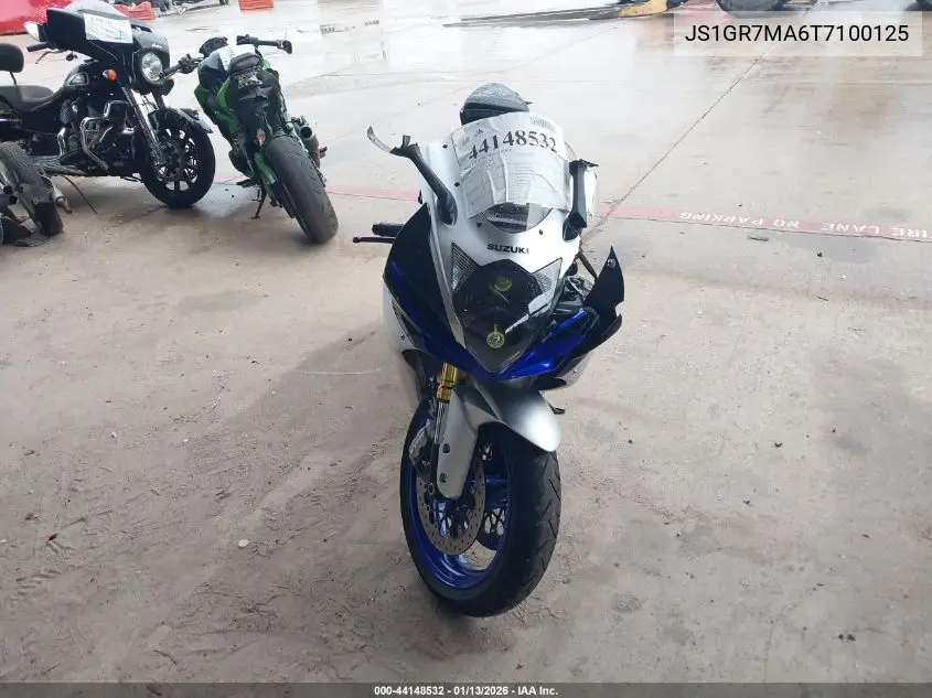2026 Suzuki Gsx-R750 VIN: JS1GR7MA6T7100125 Lot: 44148532