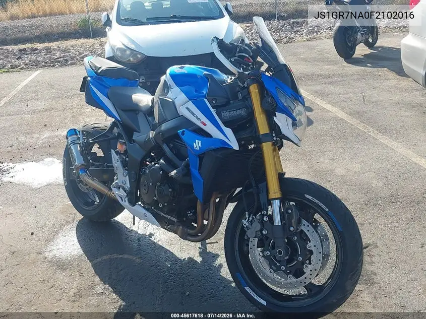2015 Suzuki Gsx-S750 VIN: JS1GR7NA0F2102016 Lot: 45617618