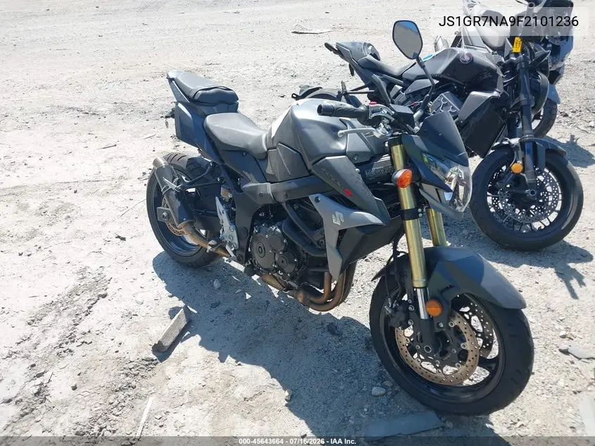 2015 Suzuki Gsx-S750 VIN: JS1GR7NA9F2101236 Lot: 45643664