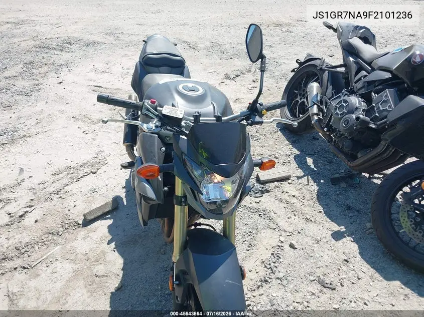 2015 Suzuki Gsx-S750 VIN: JS1GR7NA9F2101236 Lot: 45643664