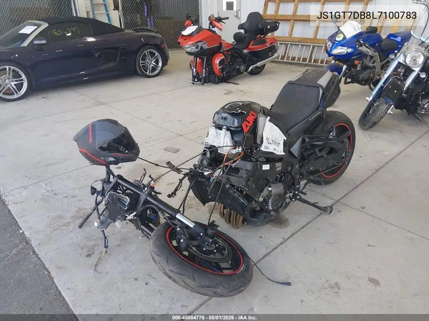 2020 Suzuki Gsx-S 1000Sm VIN: JS1GT7DB8L7100783 Lot: 45004776