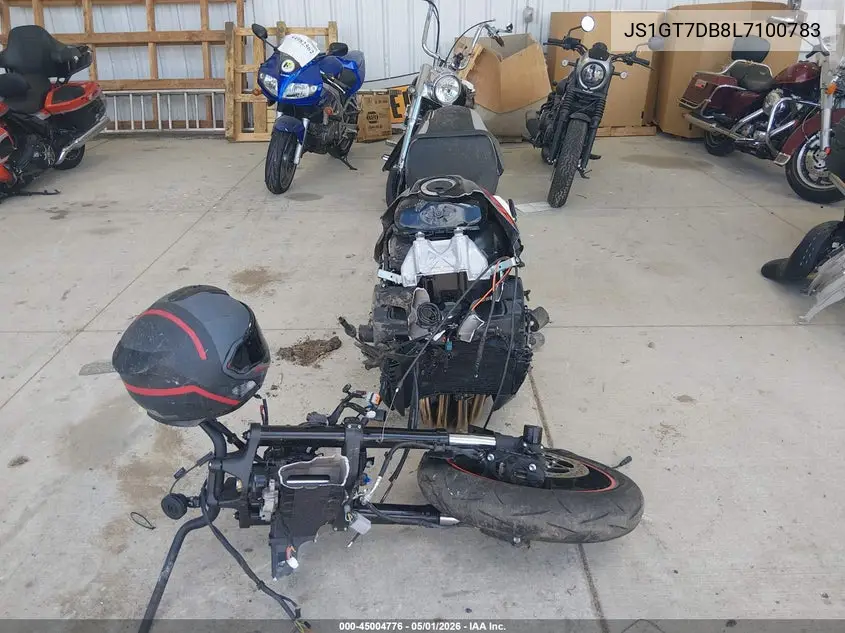 2020 Suzuki Gsx-S 1000Sm VIN: JS1GT7DB8L7100783 Lot: 45004776
