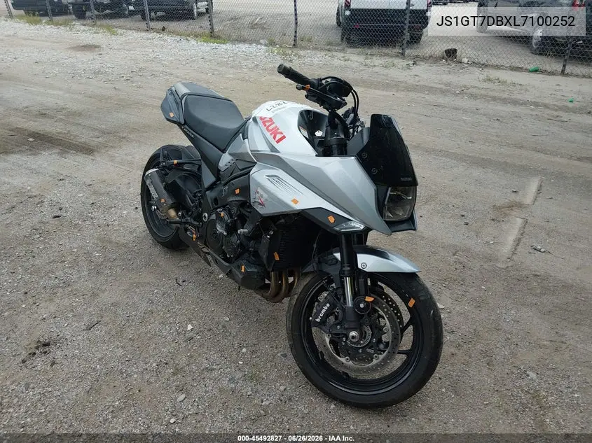 2020 Suzuki Gsx-S 1000Sm VIN: JS1GT7DBXL7100252 Lot: 45492827
