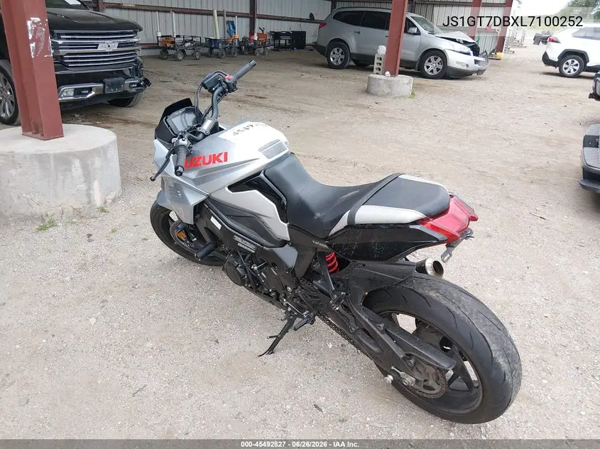 2020 Suzuki Gsx-S 1000Sm VIN: JS1GT7DBXL7100252 Lot: 45492827