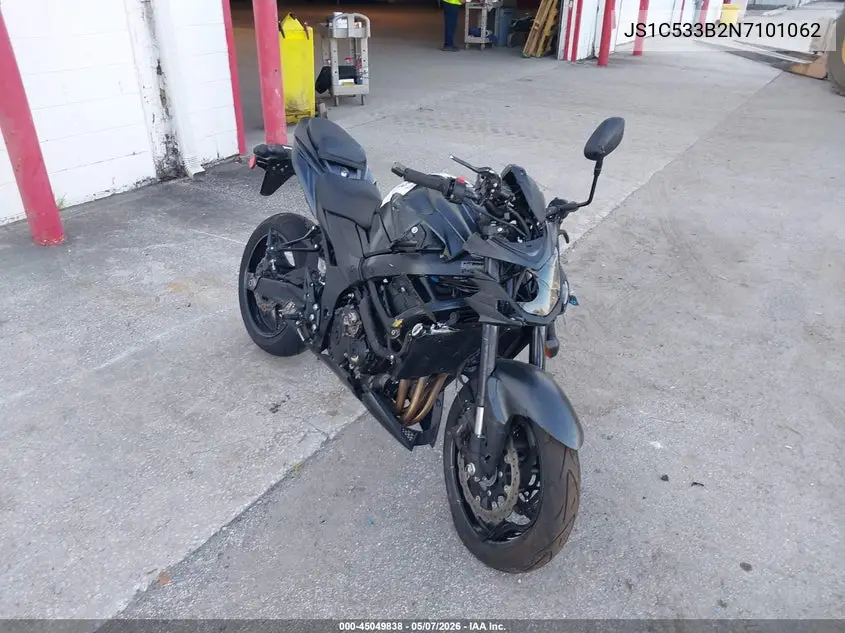 2022 Suzuki Gsx-S750 M/Z VIN: JS1C533B2N7101062 Lot: 45049838