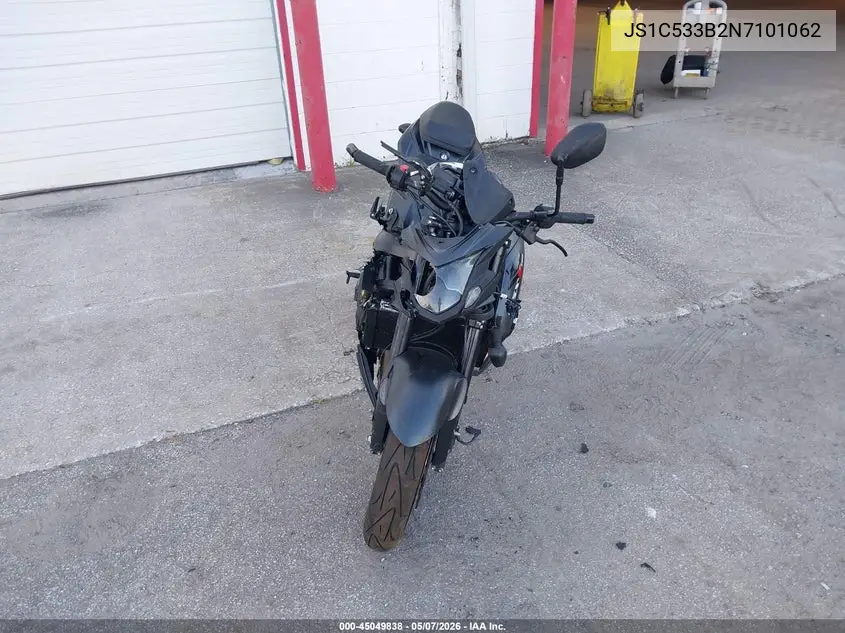 2022 Suzuki Gsx-S750 M/Z VIN: JS1C533B2N7101062 Lot: 45049838