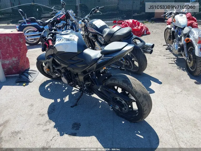 2022 Suzuki Gsx-S750 M/Z VIN: JS1C533B9N7101060 Lot: 45370608