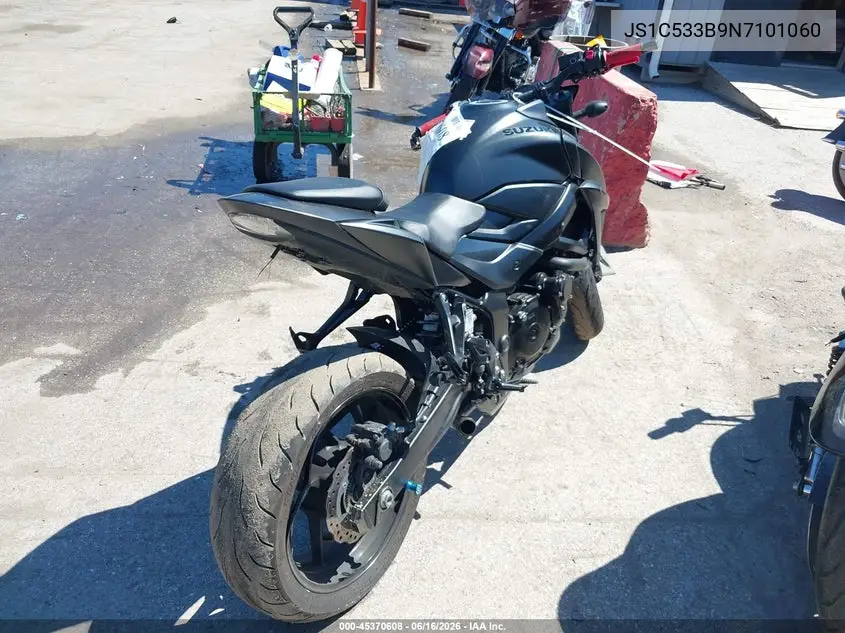 2022 Suzuki Gsx-S750 M/Z VIN: JS1C533B9N7101060 Lot: 45370608