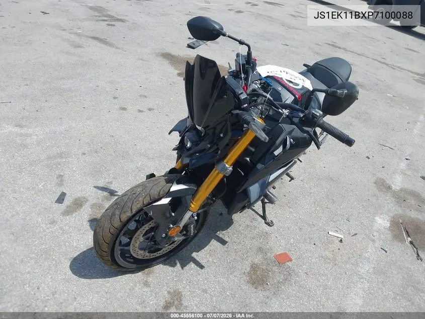 2023 Suzuki Gsx-S1000 A VIN: JS1EK11BXP7100088 Lot: 45556100