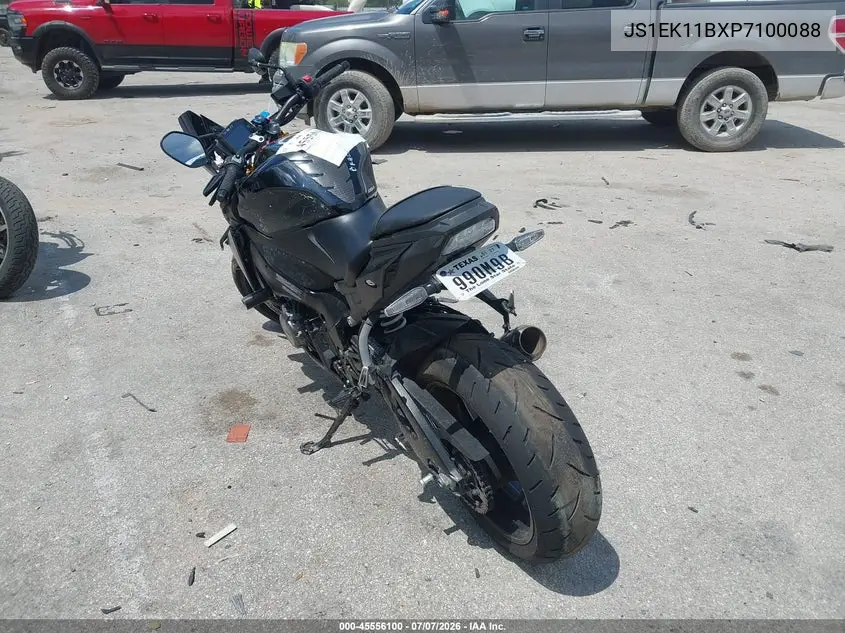 2023 Suzuki Gsx-S1000 A VIN: JS1EK11BXP7100088 Lot: 45556100