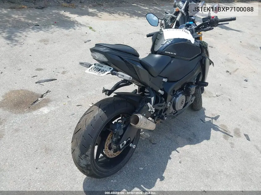2023 Suzuki Gsx-S1000 A VIN: JS1EK11BXP7100088 Lot: 45556100
