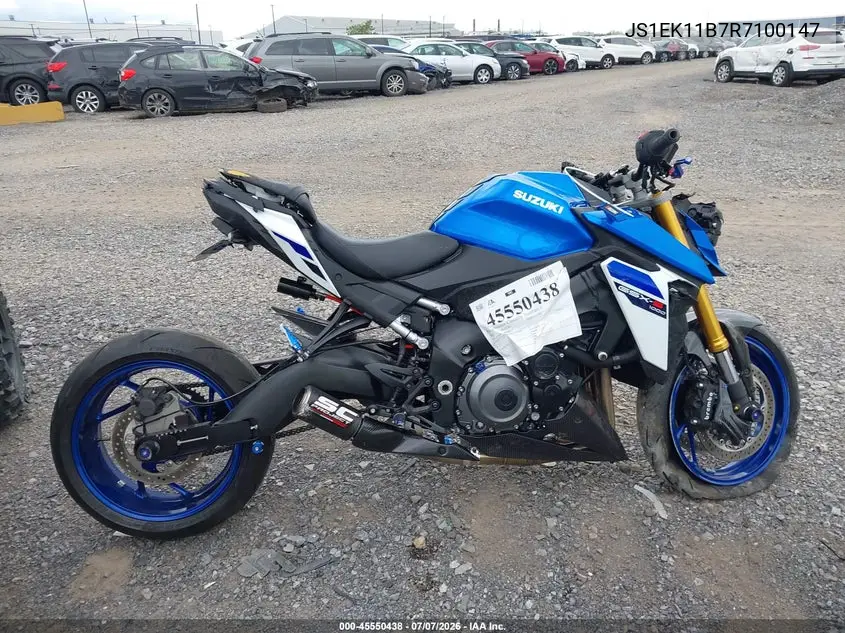 2024 Suzuki Gsx-S1000 A VIN: JS1EK11B7R7100147 Lot: 45550438