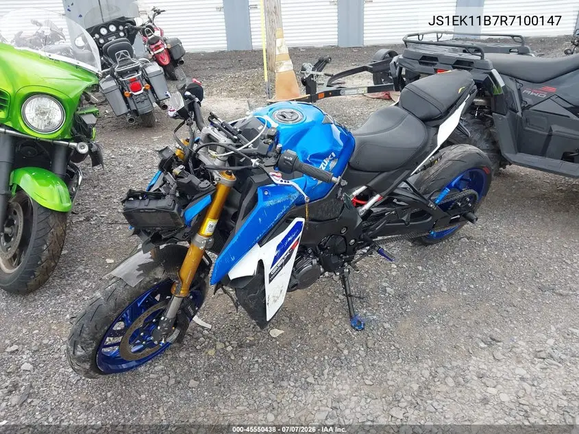 2024 Suzuki Gsx-S1000 A VIN: JS1EK11B7R7100147 Lot: 45550438