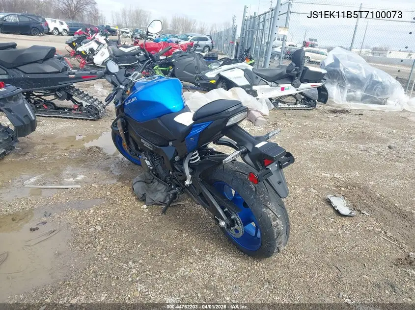 2026 Suzuki Gsx-S1000 A VIN: JS1EK11B5T7100073 Lot: 44762203