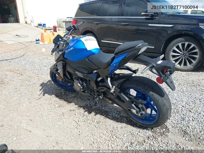 2026 Suzuki Gsx-S1000 A VIN: JS1EK11B2T7100094 Lot: 45421998
