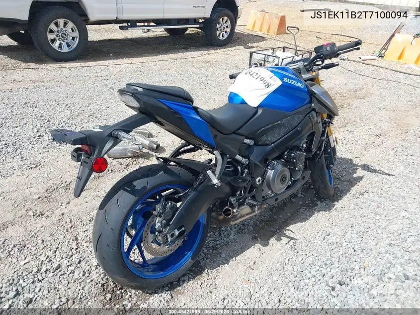 2026 Suzuki Gsx-S1000 A VIN: JS1EK11B2T7100094 Lot: 45421998