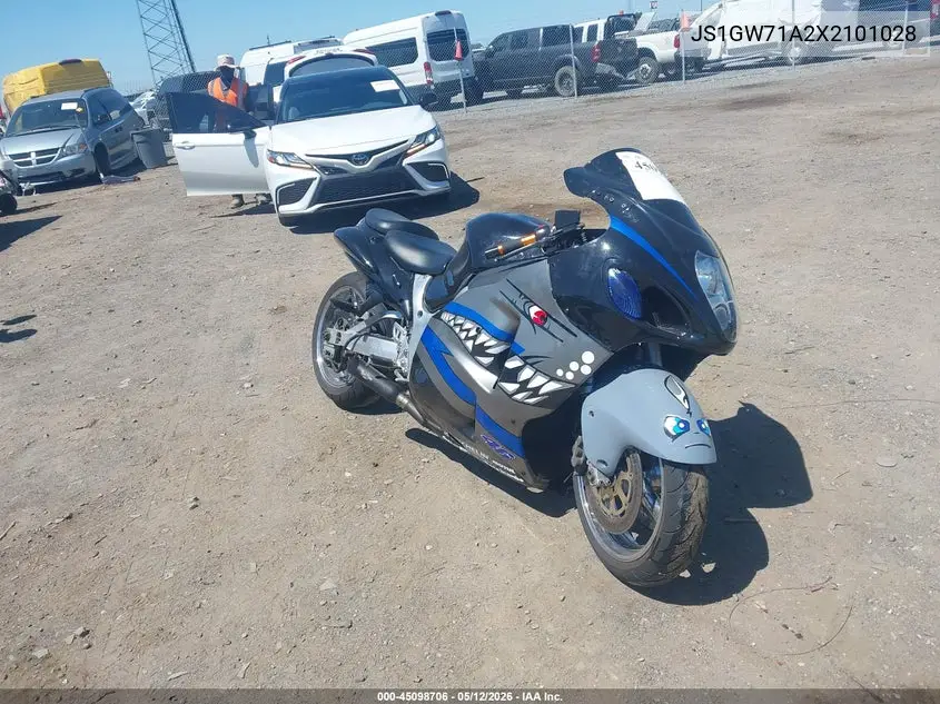 1999 Suzuki Gsx1300 R VIN: JS1GW71A2X2101028 Lot: 45098706