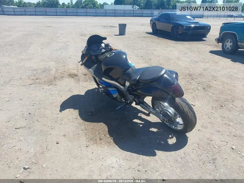 1999 Suzuki Gsx1300 R VIN: JS1GW71A2X2101028 Lot: 45098706