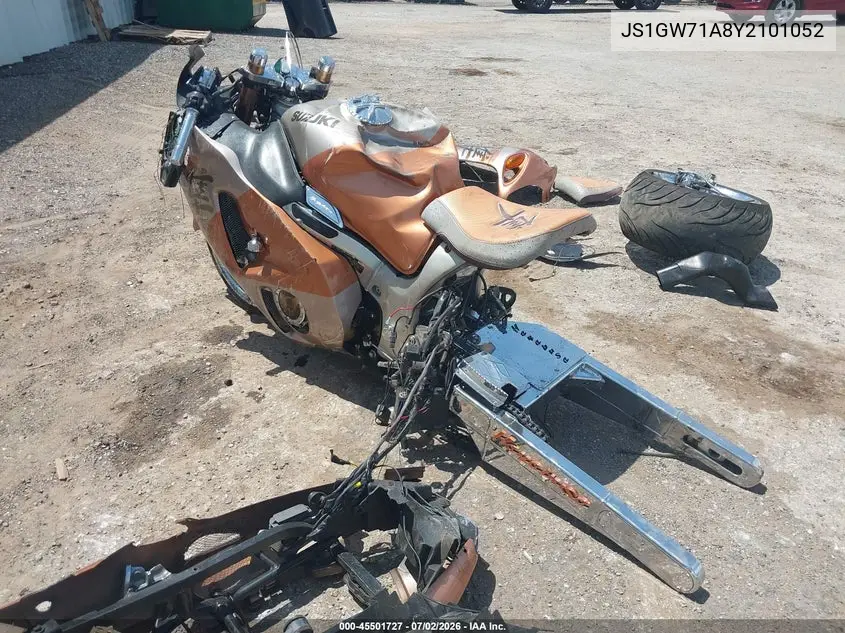 2000 Suzuki Gsx1300 R VIN: JS1GW71A8Y2101052 Lot: 45501727