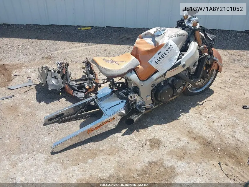 2000 Suzuki Gsx1300 R VIN: JS1GW71A8Y2101052 Lot: 45501727