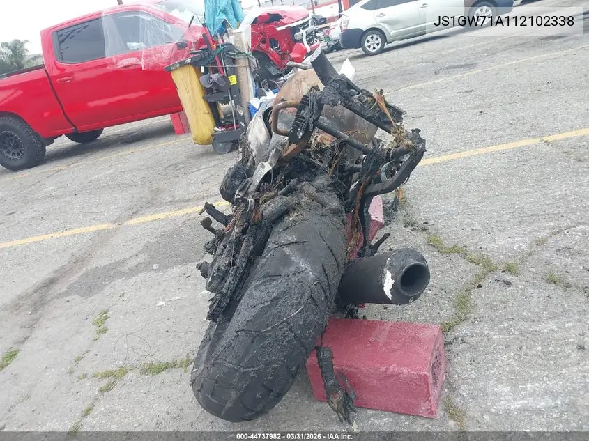2001 Suzuki Gsx1300 R VIN: JS1GW71A112102338 Lot: 44737982