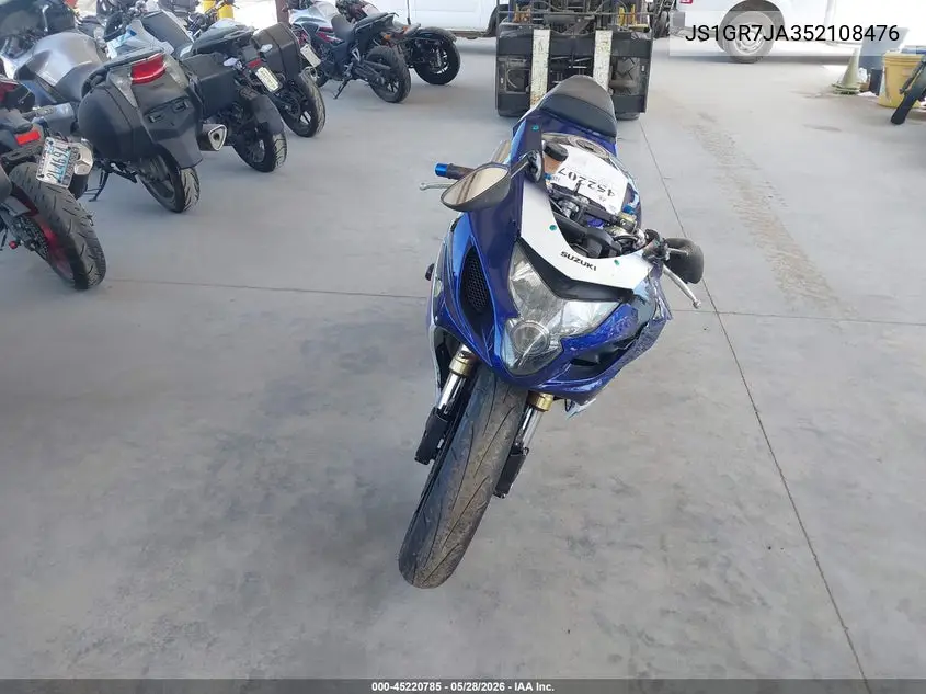 2005 Suzuki Gsx-R750 K VIN: JS1GR7JA352108476 Lot: 45220785