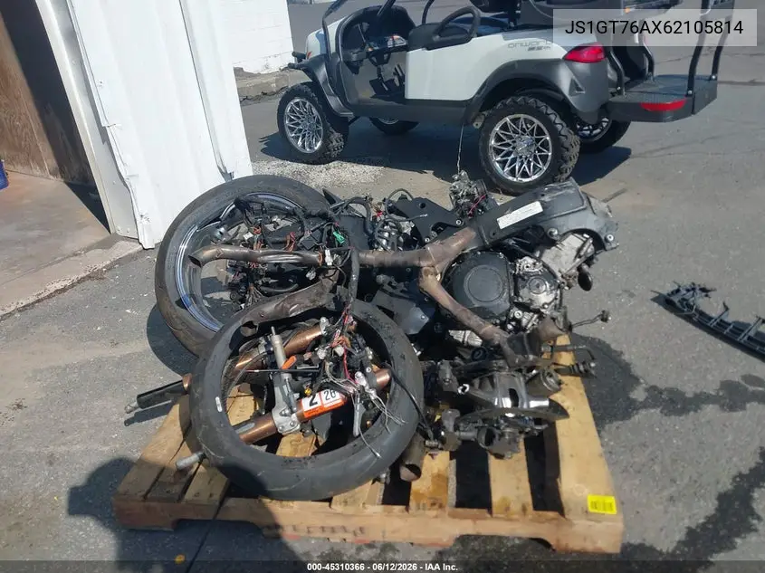 2006 Suzuki Gsx-R1000 VIN: JS1GT76AX62105814 Lot: 45310366