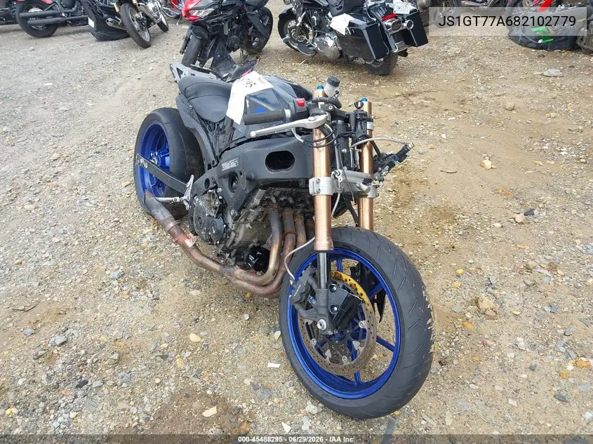 2008 Suzuki Gsx-R1000 VIN: JS1GT77A682102779 Lot: 45488295