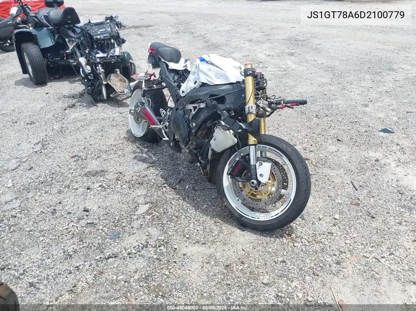 2013 Suzuki Gsx-R1000 VIN: JS1GT78A6D2100779 Lot: 45046000