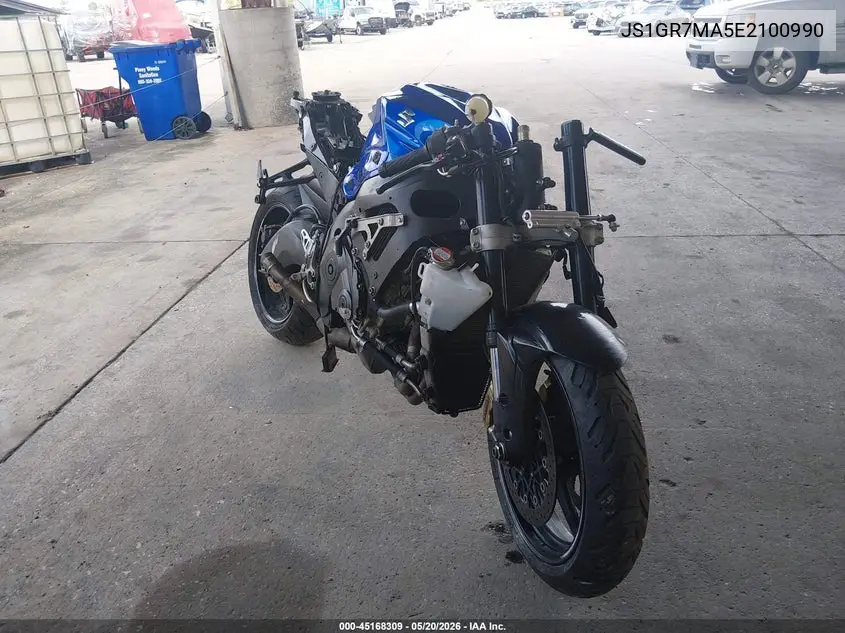 2014 Suzuki Gsx-R750 VIN: JS1GR7MA5E2100990 Lot: 45168309