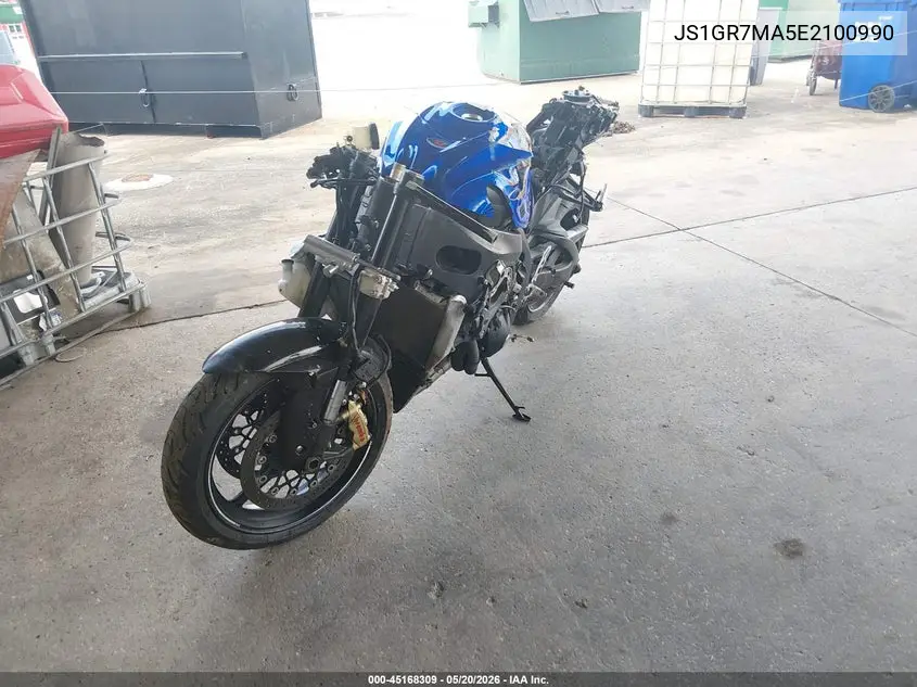 2014 Suzuki Gsx-R750 VIN: JS1GR7MA5E2100990 Lot: 45168309