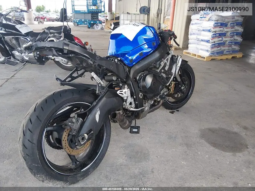 2014 Suzuki Gsx-R750 VIN: JS1GR7MA5E2100990 Lot: 45168309