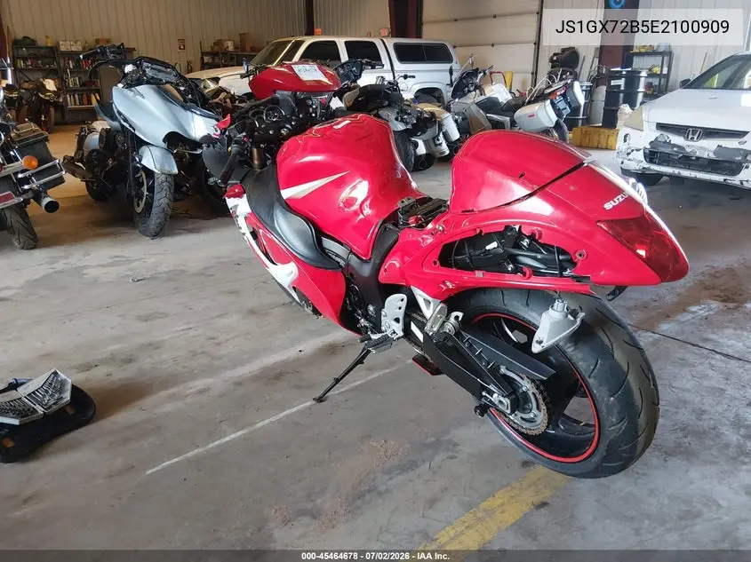 2014 Suzuki Gsx1300 Ra VIN: JS1GX72B5E2100909 Lot: 45464678