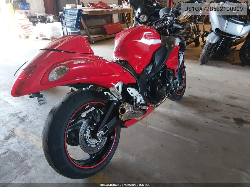 2014 Suzuki Gsx1300 Ra VIN: JS1GX72B5E2100909 Lot: 45464678