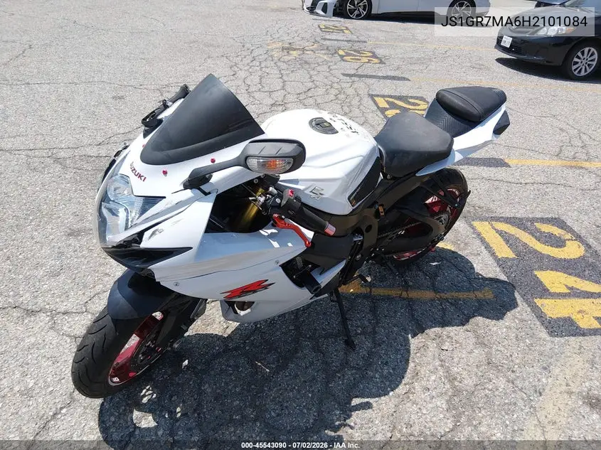 2017 Suzuki Gsx-R750 VIN: JS1GR7MA6H2101084 Lot: 45543090