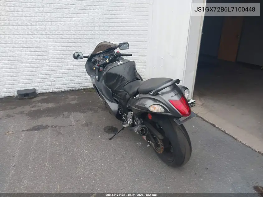 2020 Suzuki Gsx1300 Ra VIN: JS1GX72B6L7100448 Lot: 45175137