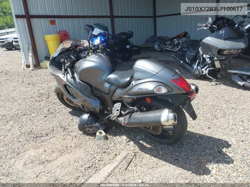 2020 Suzuki Gsx1300 Ra VIN: JS1GX72B3L7100617 Lot: 45685299