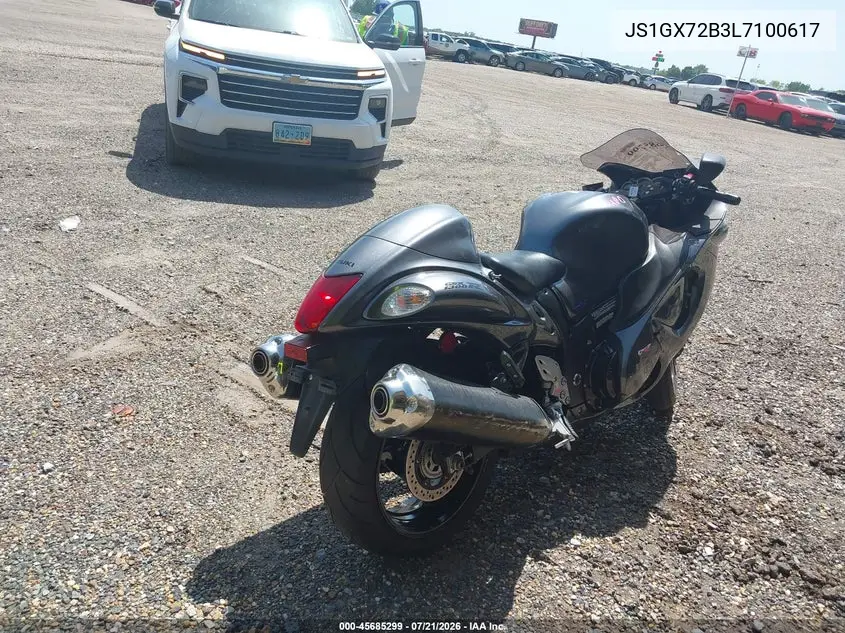 2020 Suzuki Gsx1300 Ra VIN: JS1GX72B3L7100617 Lot: 45685299