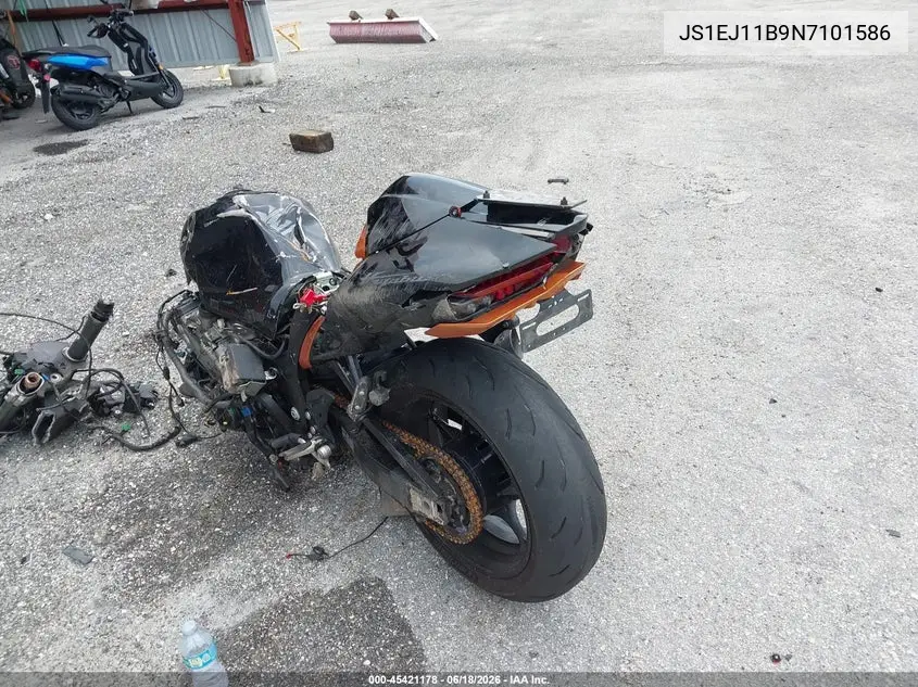 2022 Suzuki Gsx1300 Rr VIN: JS1EJ11B9N7101586 Lot: 45421178