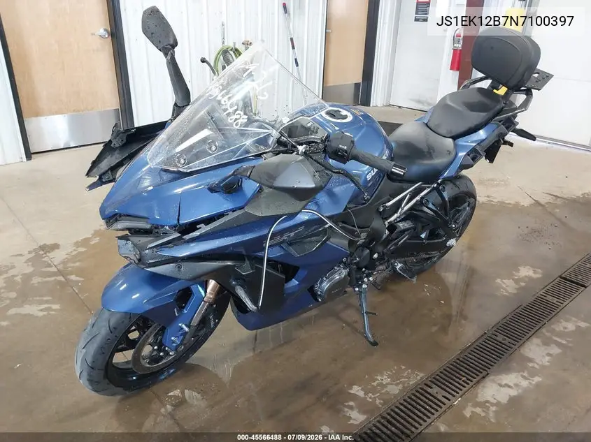 2022 Suzuki Gsx1000 Gt/Gt+ VIN: JS1EK12B7N7100397 Lot: 45566488