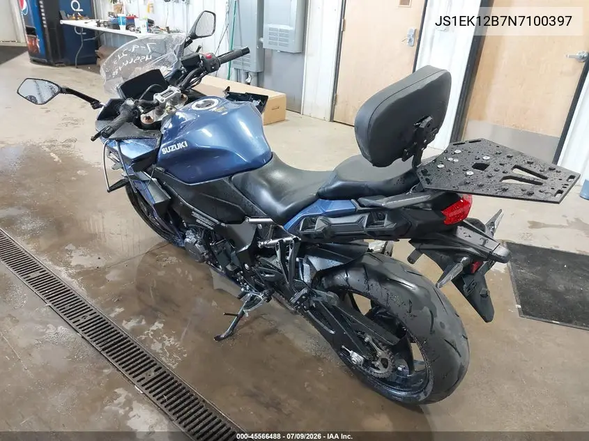 2022 Suzuki Gsx1000 Gt/Gt+ VIN: JS1EK12B7N7100397 Lot: 45566488