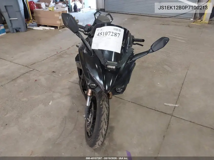 2023 Suzuki Gsx1000 Gt/Gt+ VIN: JS1EK12B0P7100213 Lot: 45107287